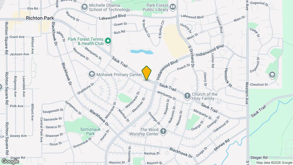 209 Sauk Trail Map and Location Details