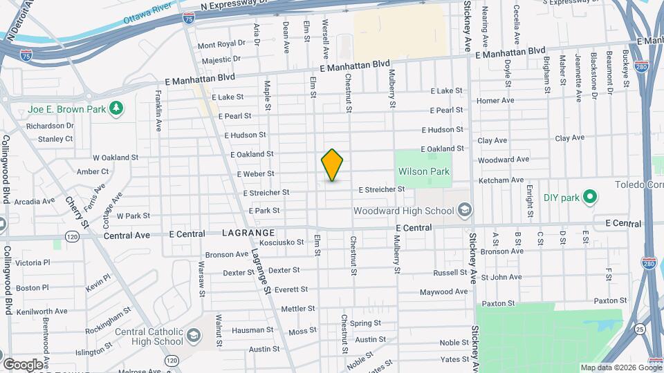 421 E Streicher St Mapa y Detalles de la Ubicación