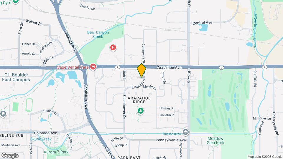 4980 Meredith Way Map and Location Details