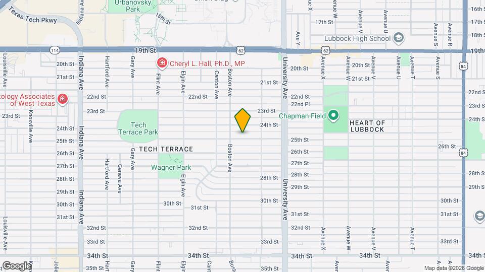 2620 25th St Map and Location Details