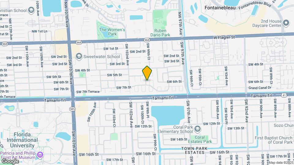 631 SW 99th Pl Map and Location Details