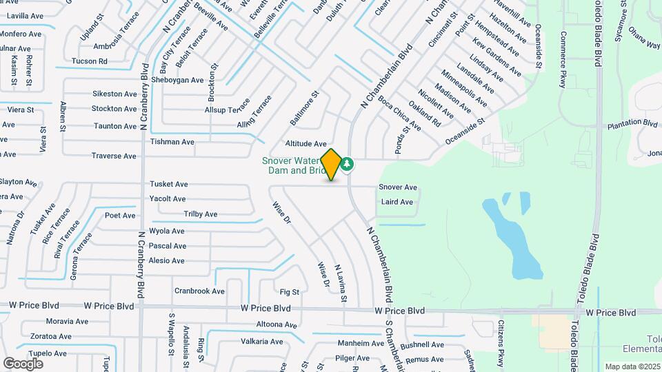 2063 Snover Ave Map and Location Details