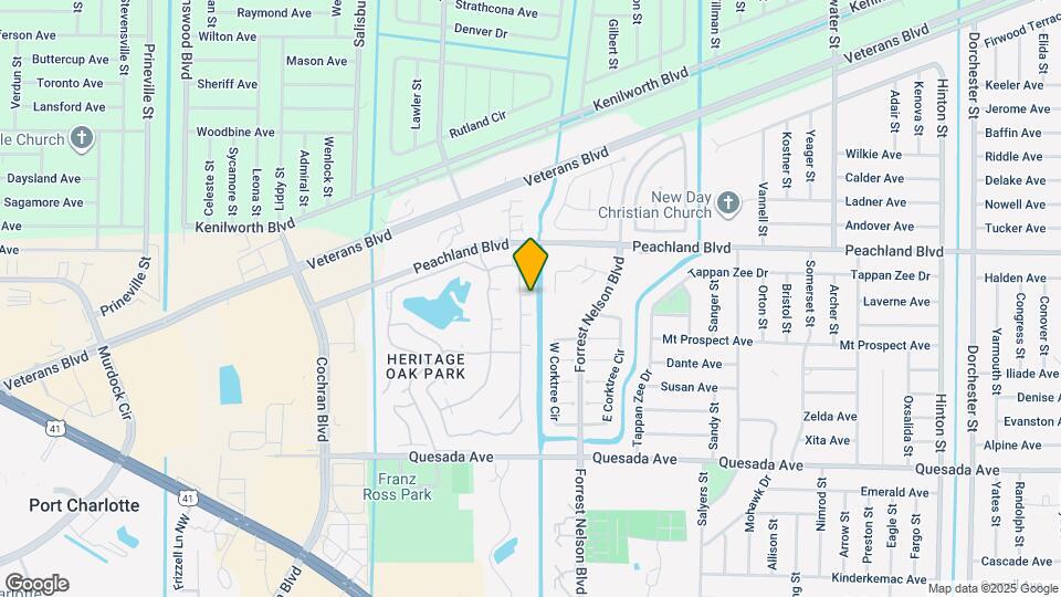 1585 Red Oak Ln Map and Location Details