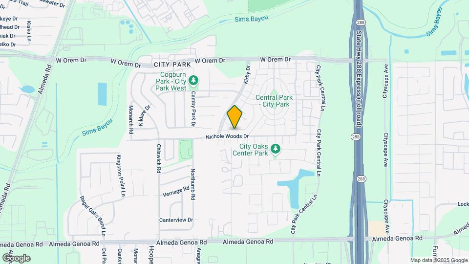 1721 Claremont Garden Cir Map and Location Details