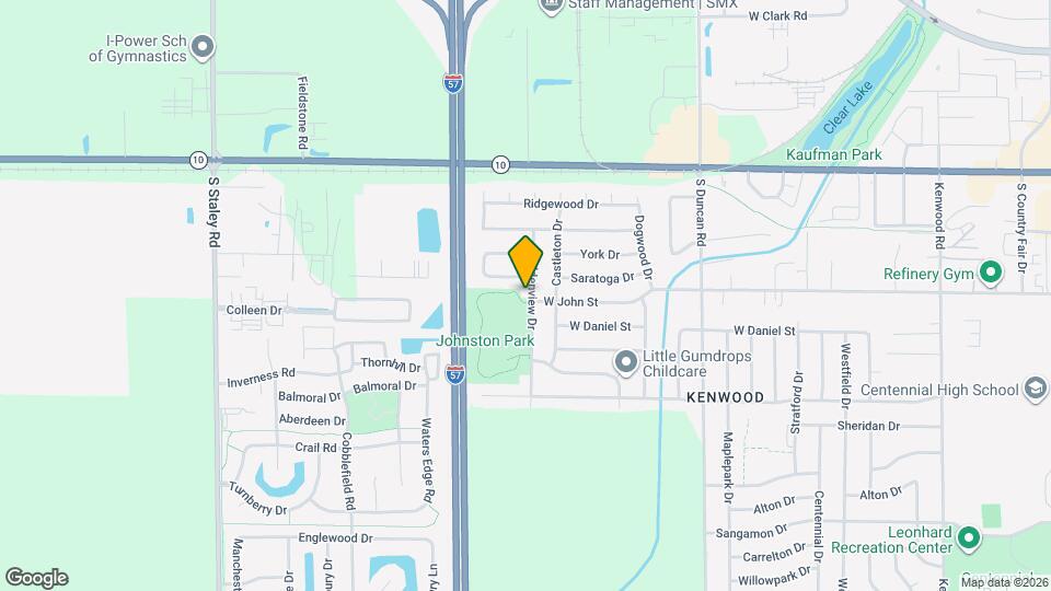 621 Goldenview Dr Map and Location Details