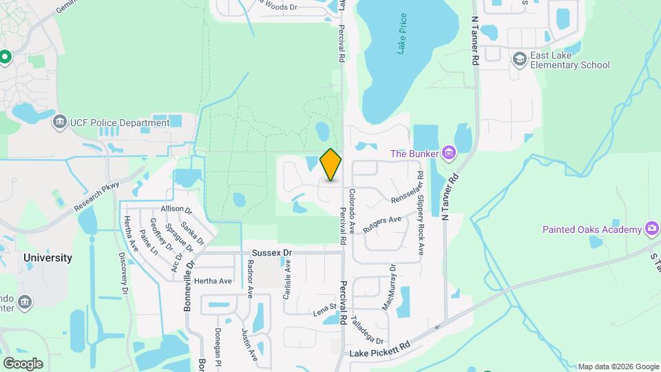 13911 Ginger Creek Blvd Mapa y Detalles de la Ubicación