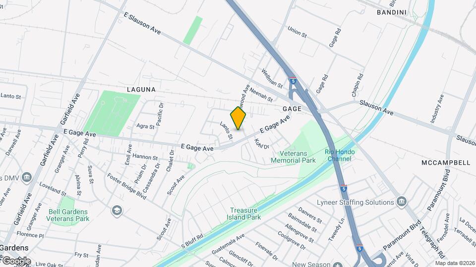 6119 Greenwood Ave Map and Location Details