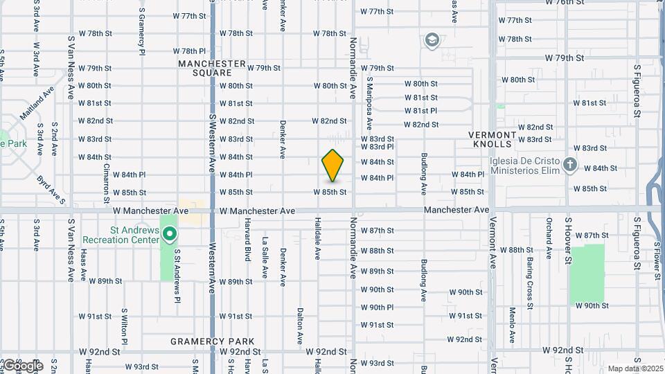 1439 W 85th St Map and Location Details