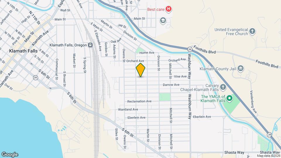 2130 Vine Ave Map and Location Details
