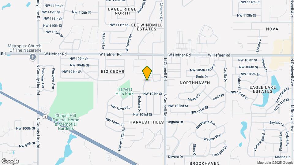 10522 Harvest Moon Ave Map and Location Details