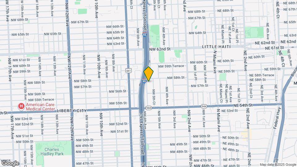 5715 NW 6th Ave Map and Location Details