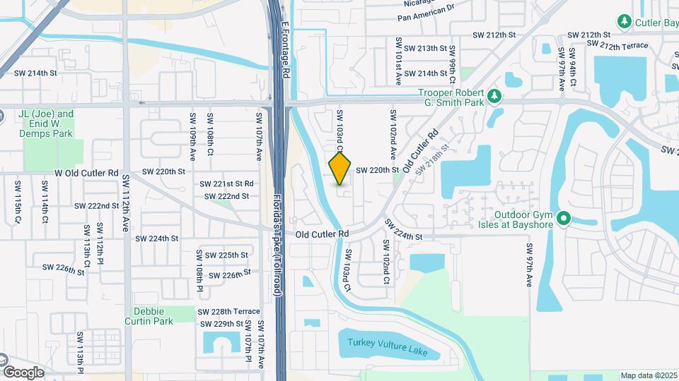 10370 SW 220th St Map and Location Details