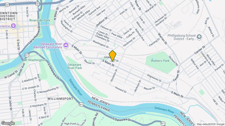 403 S Main St Map and Location Details