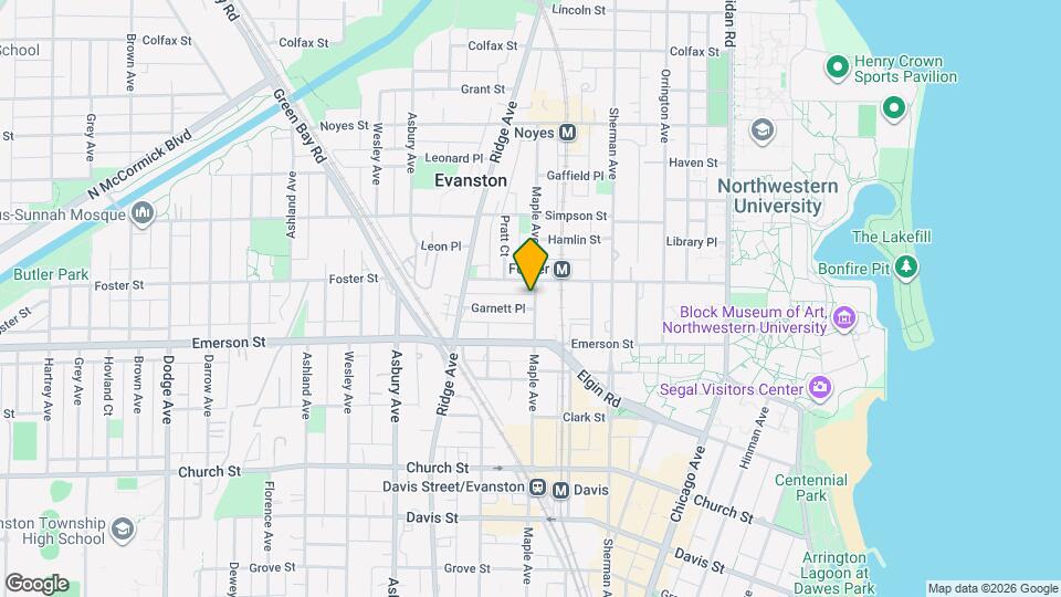 1934 Maple Ave Map and Location Details