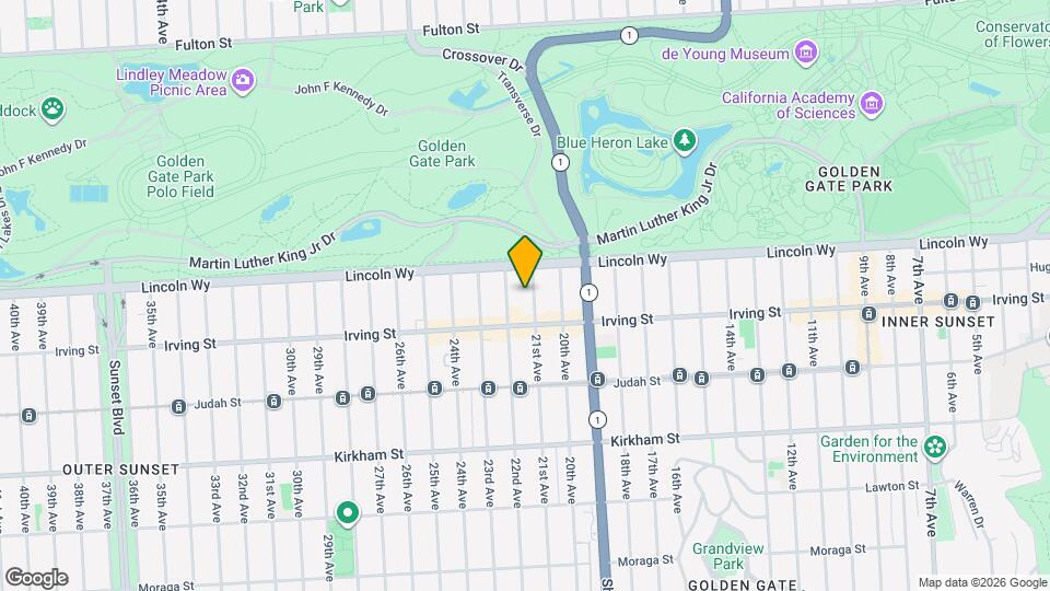 1253 21st Ave Mapa y Detalles de la Ubicación