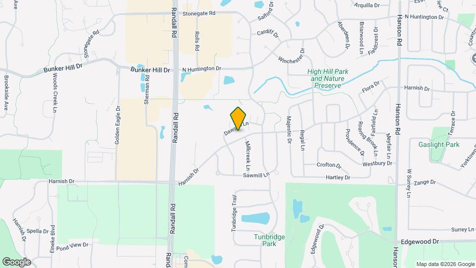 2287 Dawson Ln Map and Location Details