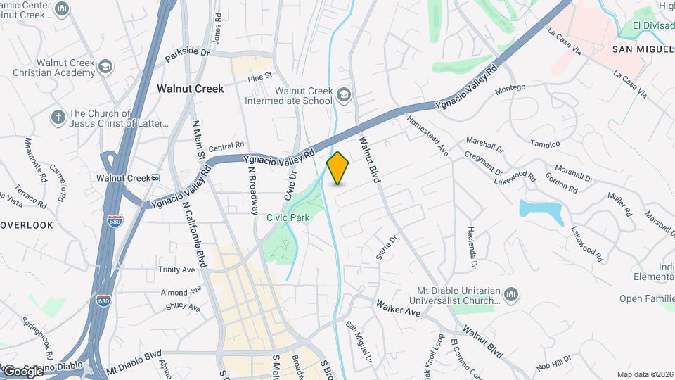 80 Greenway Dr Map and Location Details