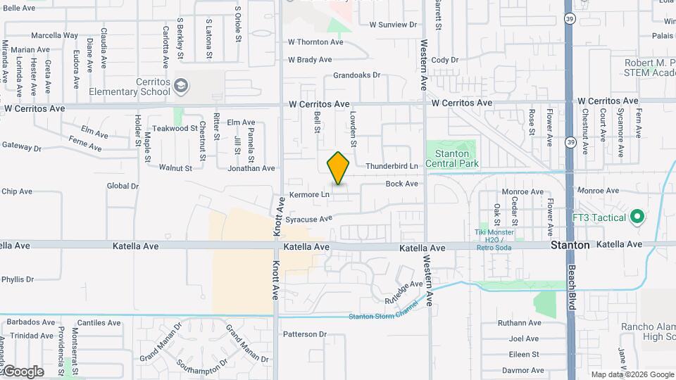 10781 Keenan Pl Map and Location Details