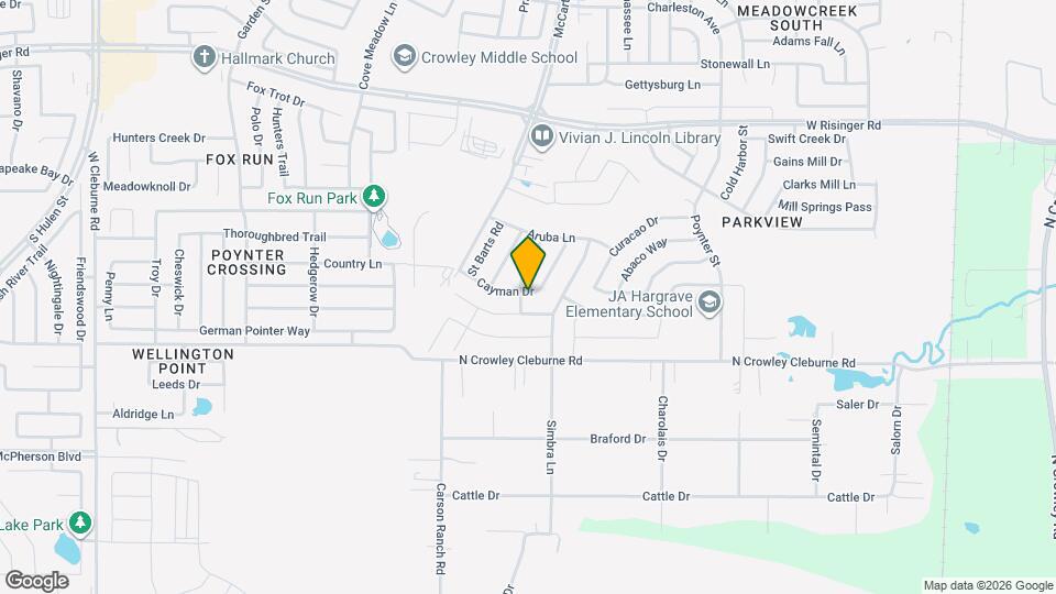 3469 Cayman Dr Map and Location Details