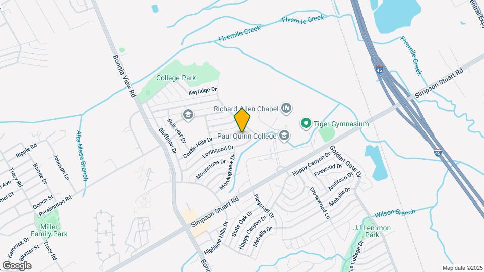 3864 Castle Hills Dr Map and Location Details