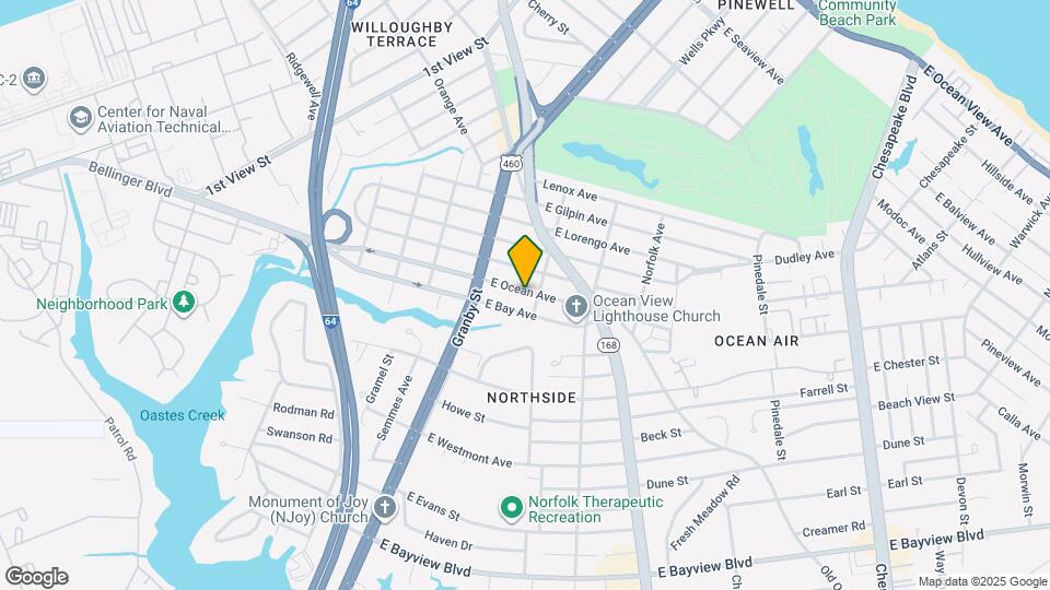 141 E Ocean Ave Map and Location Details