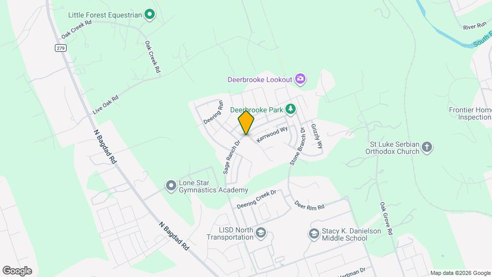 2813 Pine Branch Rd Map and Location Details