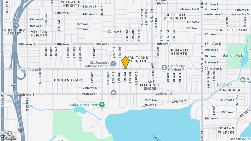 1830 22nd Ave S Map and Location Details