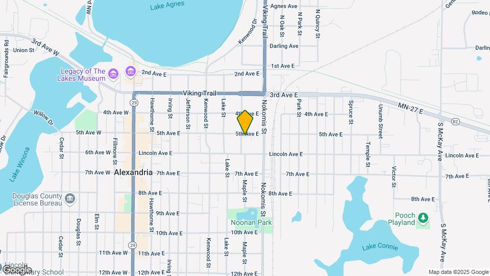 702 5th Ave E Map and Location Details