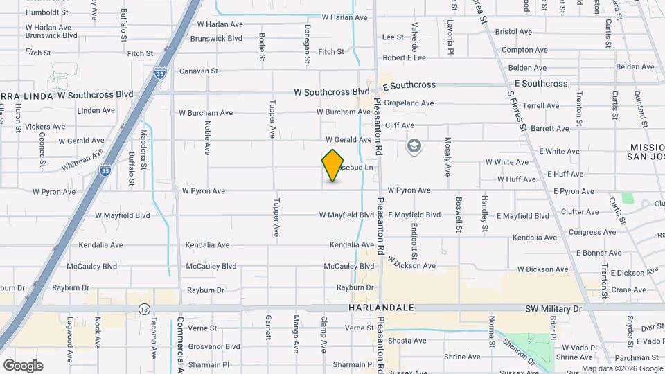 675 W Pyron Ave Map and Location Details