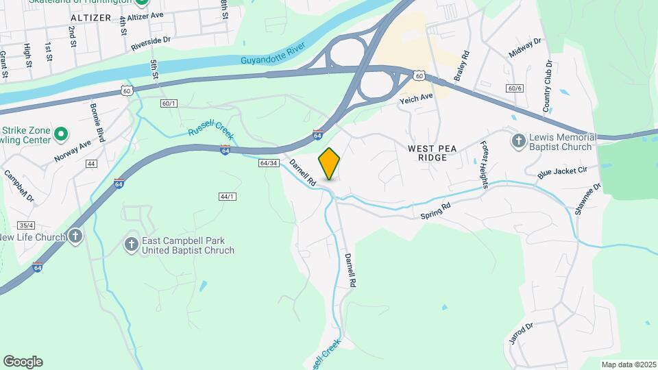 4724 Darnell Rd Map and Location Details