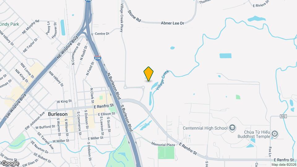 The Fitzroy Village Creek Map and Location Details