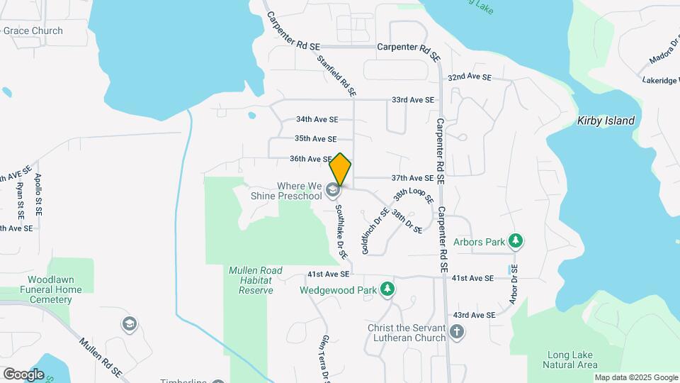 3800 Southlake Dr SE Map and Location Details