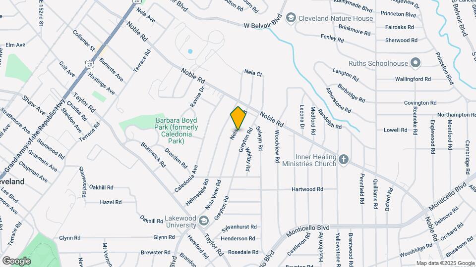877 Nela View Rd Map and Location Details