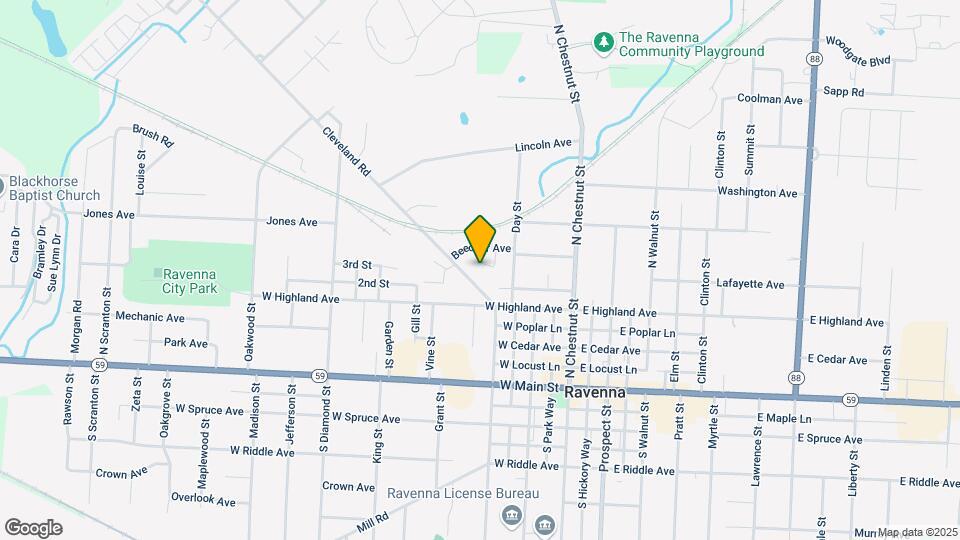 424 Cleveland Rd Map and Location Details