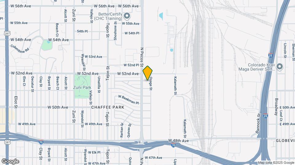 1530 W Berkeley Pl Map and Location Details