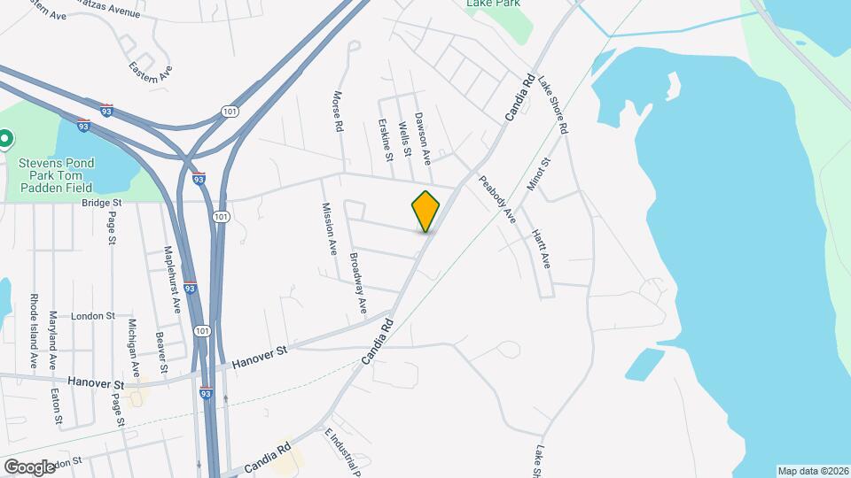 1392 Candia Rd, Unit 1392 Candia Rd Mapa y Detalles de la Ubicación