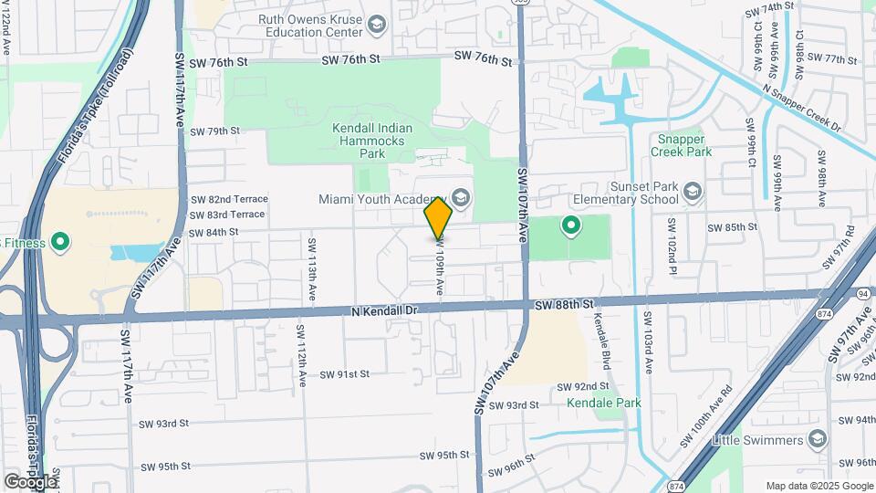 8500 SW 109th Ave, Unit 121 Map and Location Details