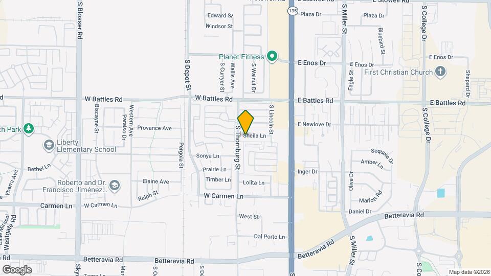 310 Sheila Ln Map and Location Details