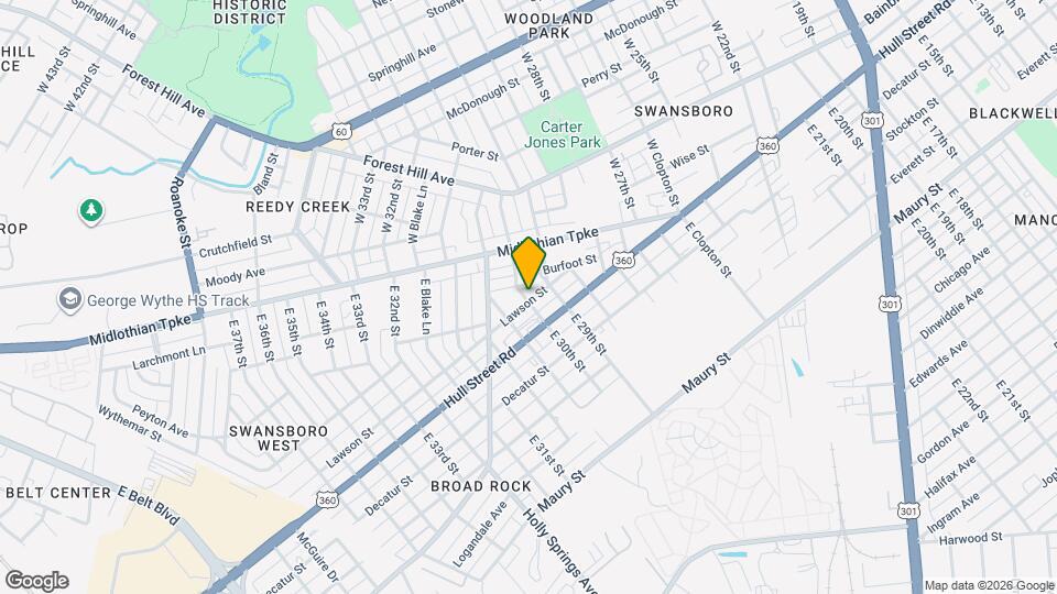 2913 Lawson St Map and Location Details