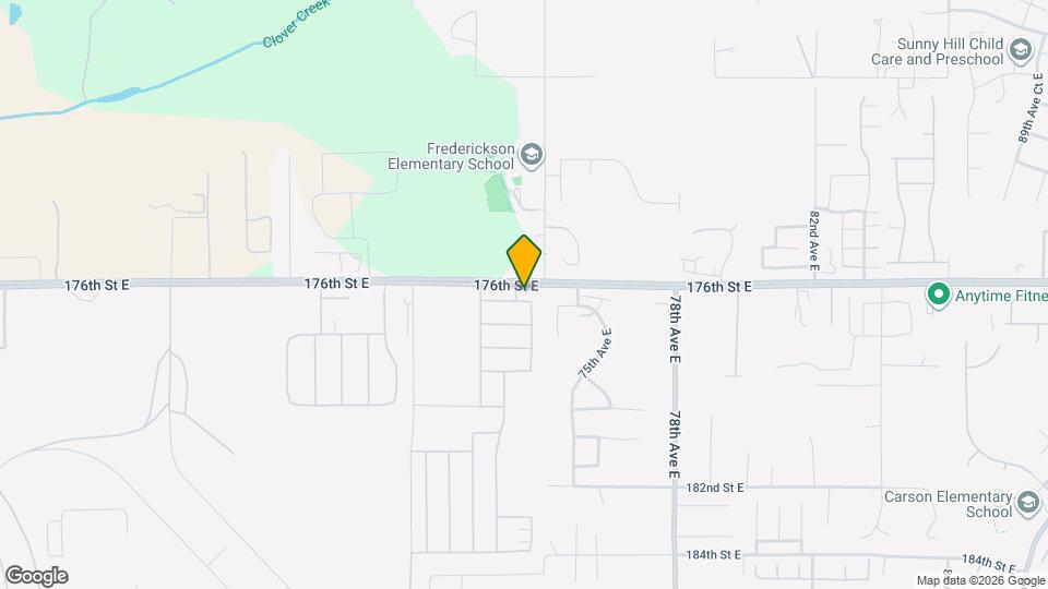 7323 176th St Ct E Mapa y Detalles de la Ubicación