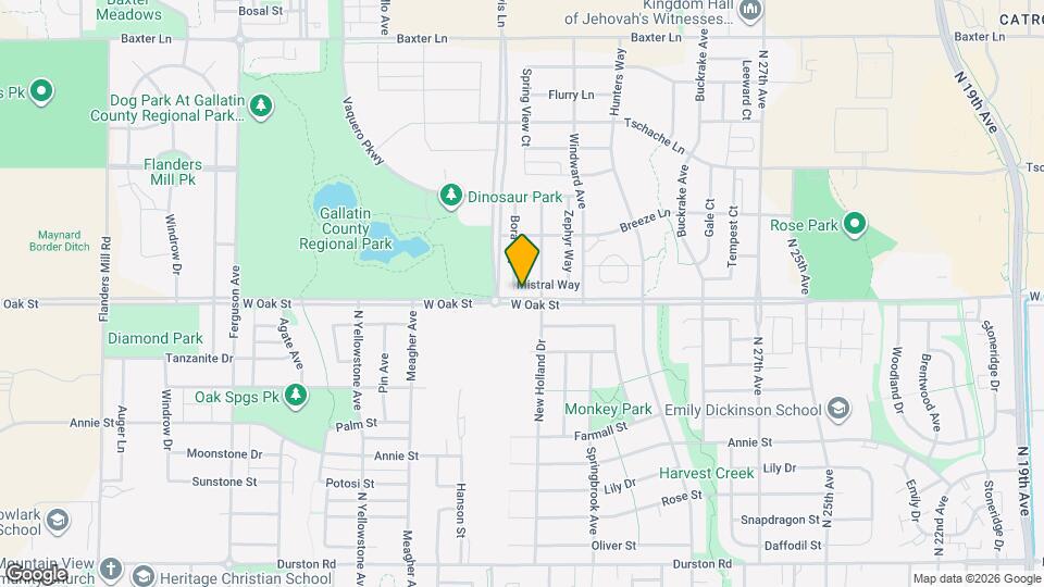 3276 Mistral Way Map and Location Details