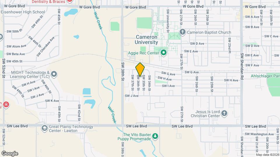 914 SW 36th St Map and Location Details