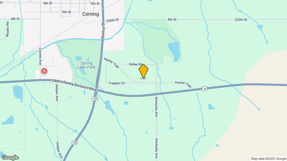 2061 Hunter Trail Map and Location Details