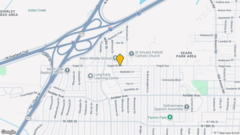 3257 Vogel St Map and Location Details