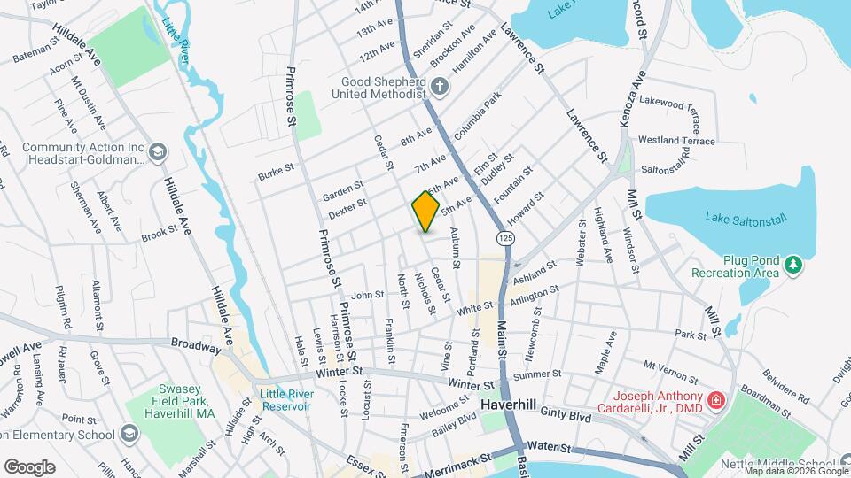 59 Cedar St, Unit 59 Map and Location Details