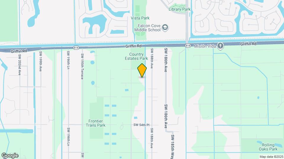 18901 SW 50th St Map and Location Details