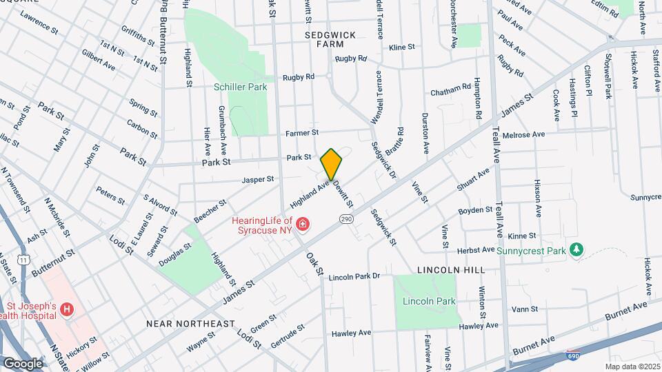157 Dewitt St, Unit 2 Map and Location Details