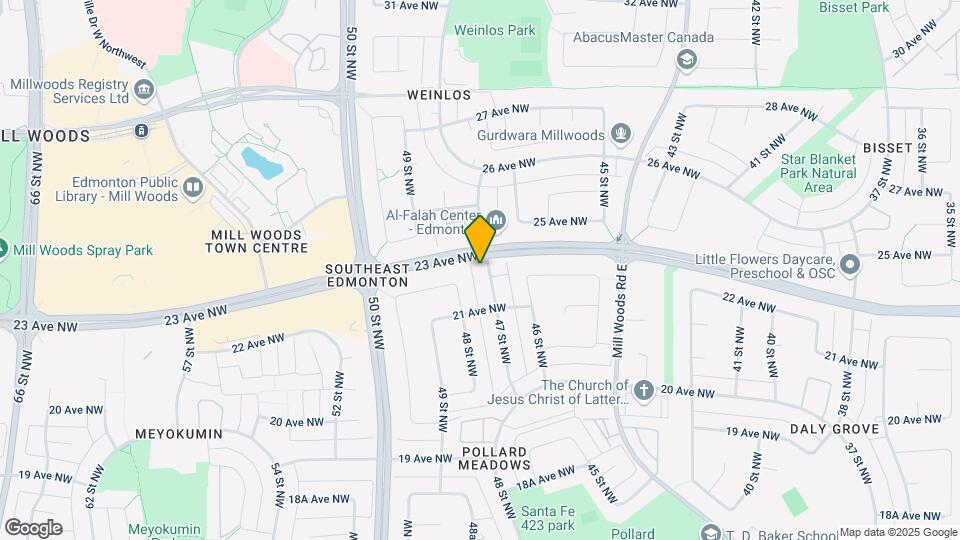 2216 47 St NW Map and Location Details