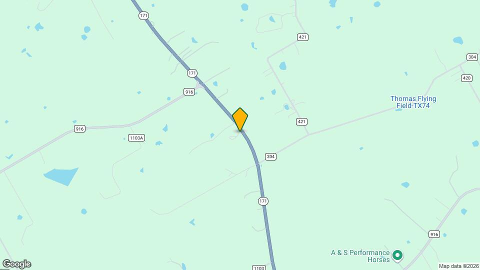 7612 TX-171 Map and Location Details