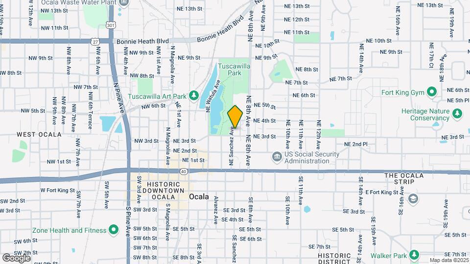 311 NE Sanchez Ave Map and Location Details